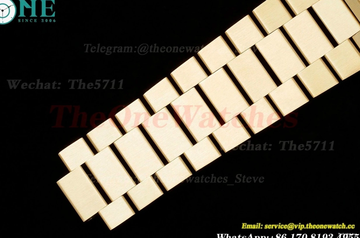 JDF (Gain Black 228238 YG DayDate VR3255 Dial V4 Textured 40mm YG Weight) 1204